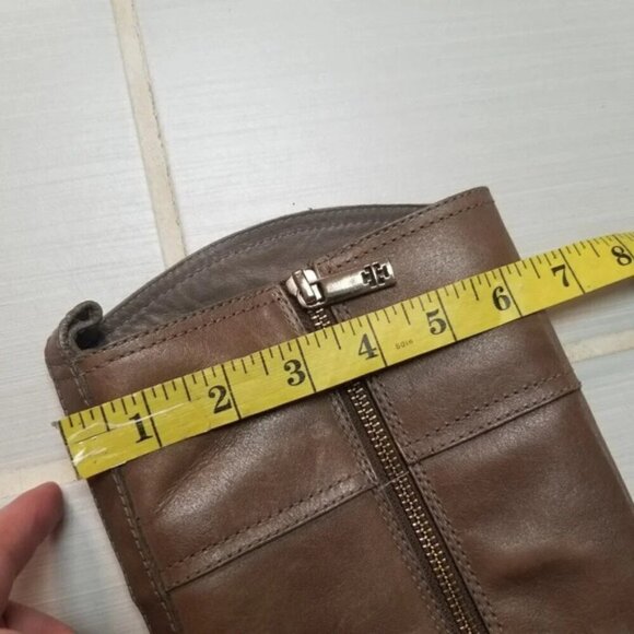 Tory Burch Over The Knee Leather Heeled Boots 5 - Picture 7 of 13